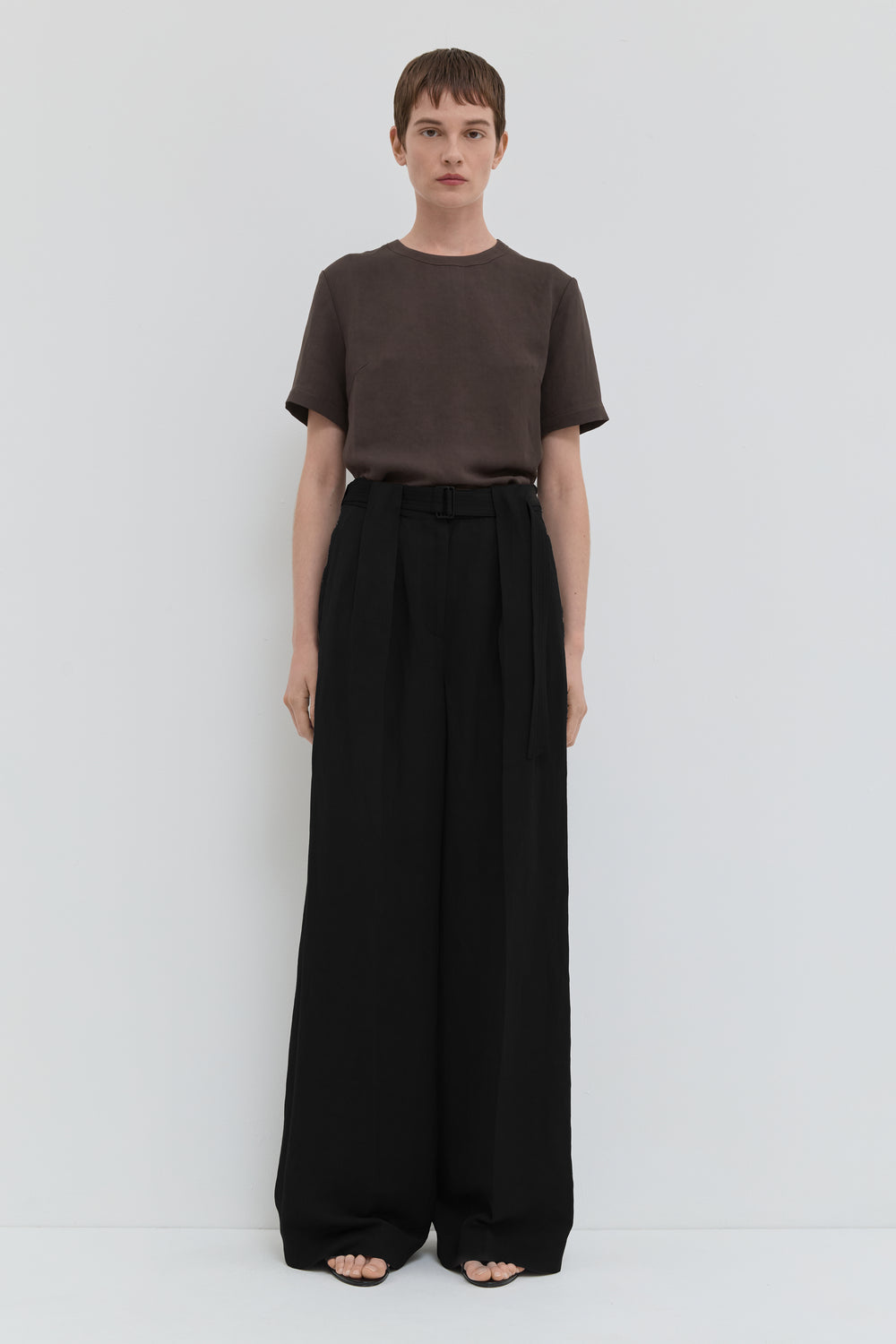 Palesa High Waist Belted Pants