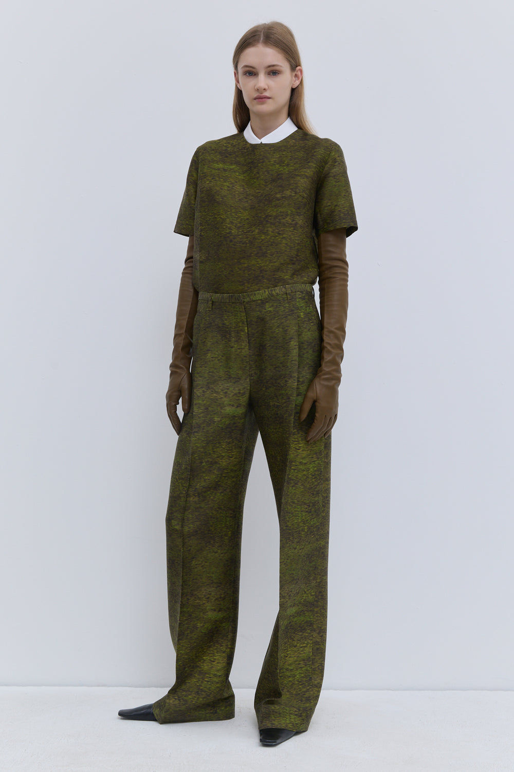 Pamira Low-Waist Wide-Leg Trousers