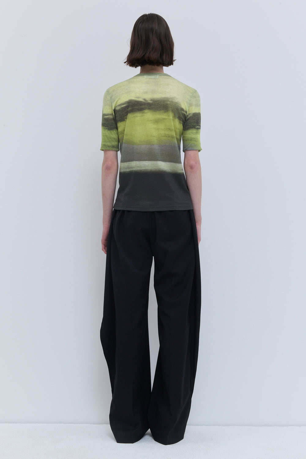 Tampi Short-Sleeve Wool Top