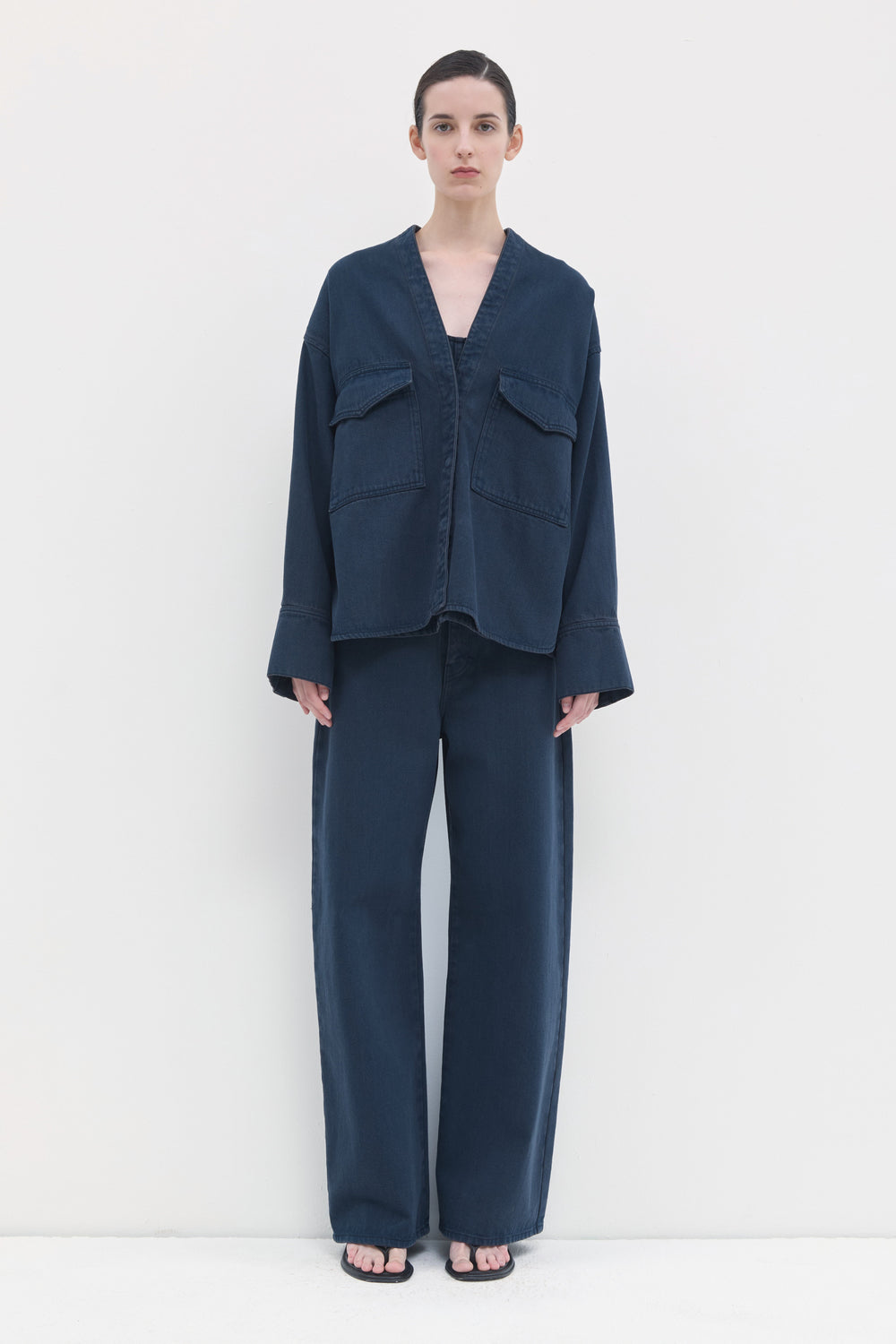 Tarosa Denim Top