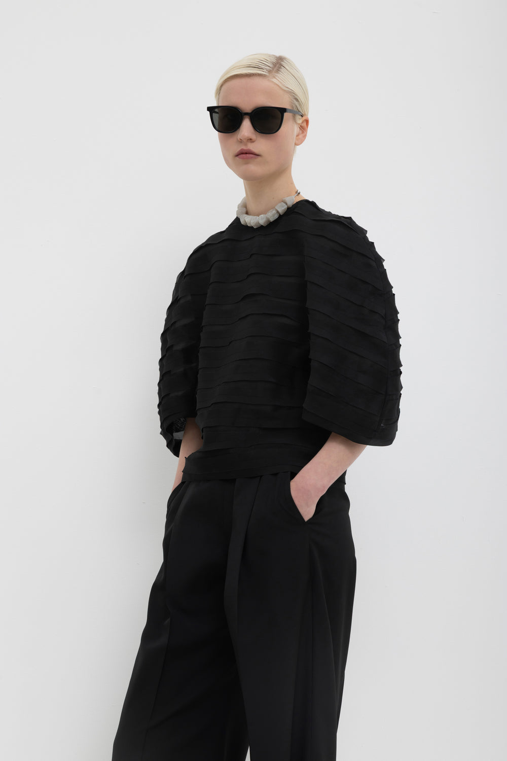 Tesina Silk Organza Top