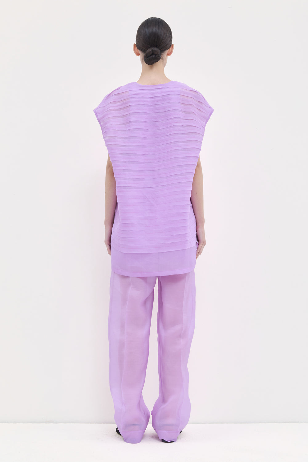 Tiruso Silk Organza Top